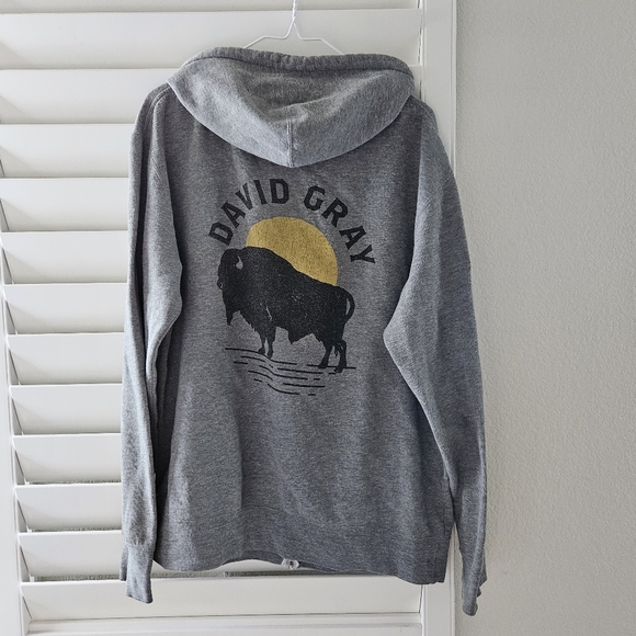 Oversized Buffalo Zip Hoodie Jacket - Picture 2 of 6